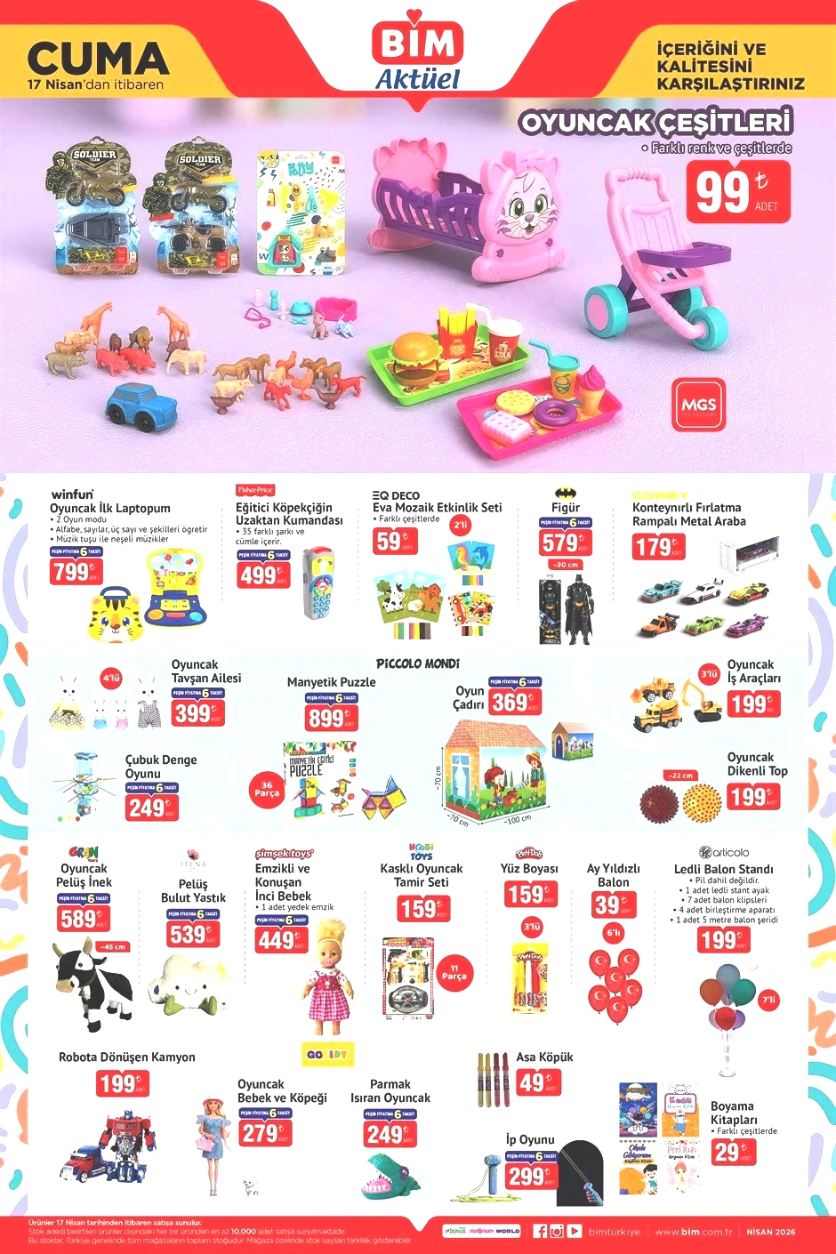 YEPYENİ GÜNCEL AFİŞ SIRAYLA SATIŞA ÇIKIYOR BİM AKTÜEL 15-17 NİSAN 2026 KATALOĞU - İNDİRİMLİ BROŞÜR TAMAMI || Bimde gelecek hafta ve Cuma ürünleri neler Bim aktüel afişi Sepetli Bisiklet, Tuşlu Telefon, Işıklı Scooter, Drone Getiriyor