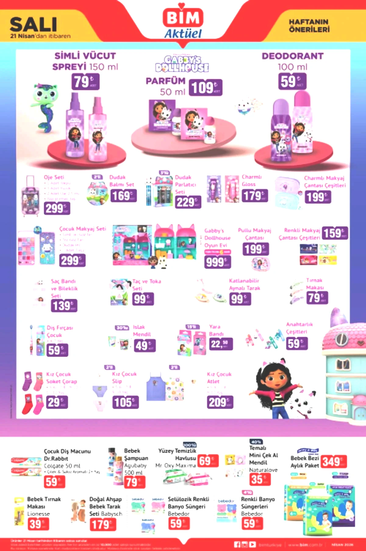 21 Nisan 2026 BİM Aktüel Haftanın Önerileri kataloğu yayınlandı! 1