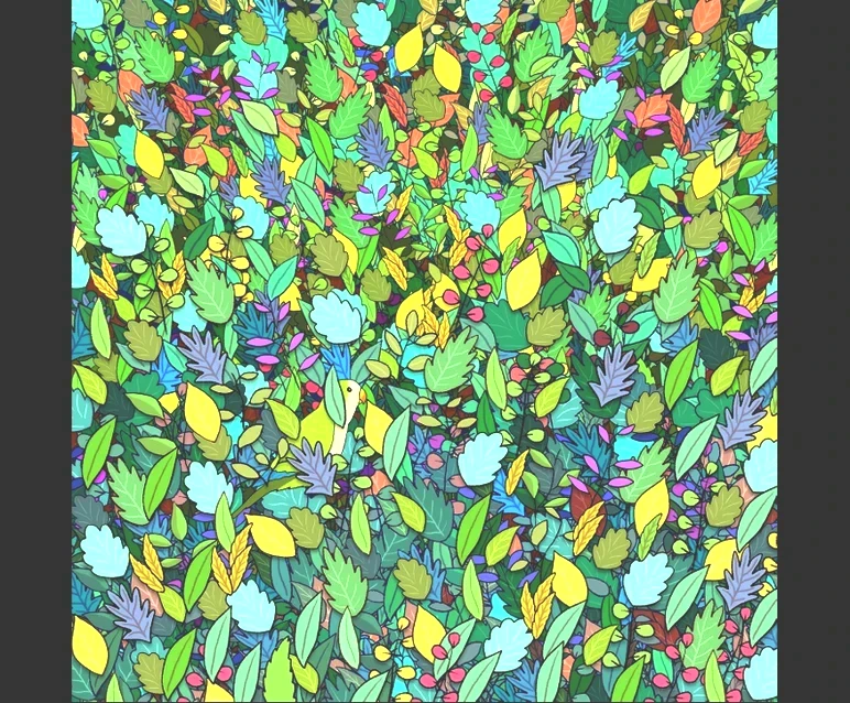 Sadece dâhiler görebilecek! Resimde saklı kuşu 5 saniyede bulmak için en az 130 IQ gerekiyor - Resim : 1