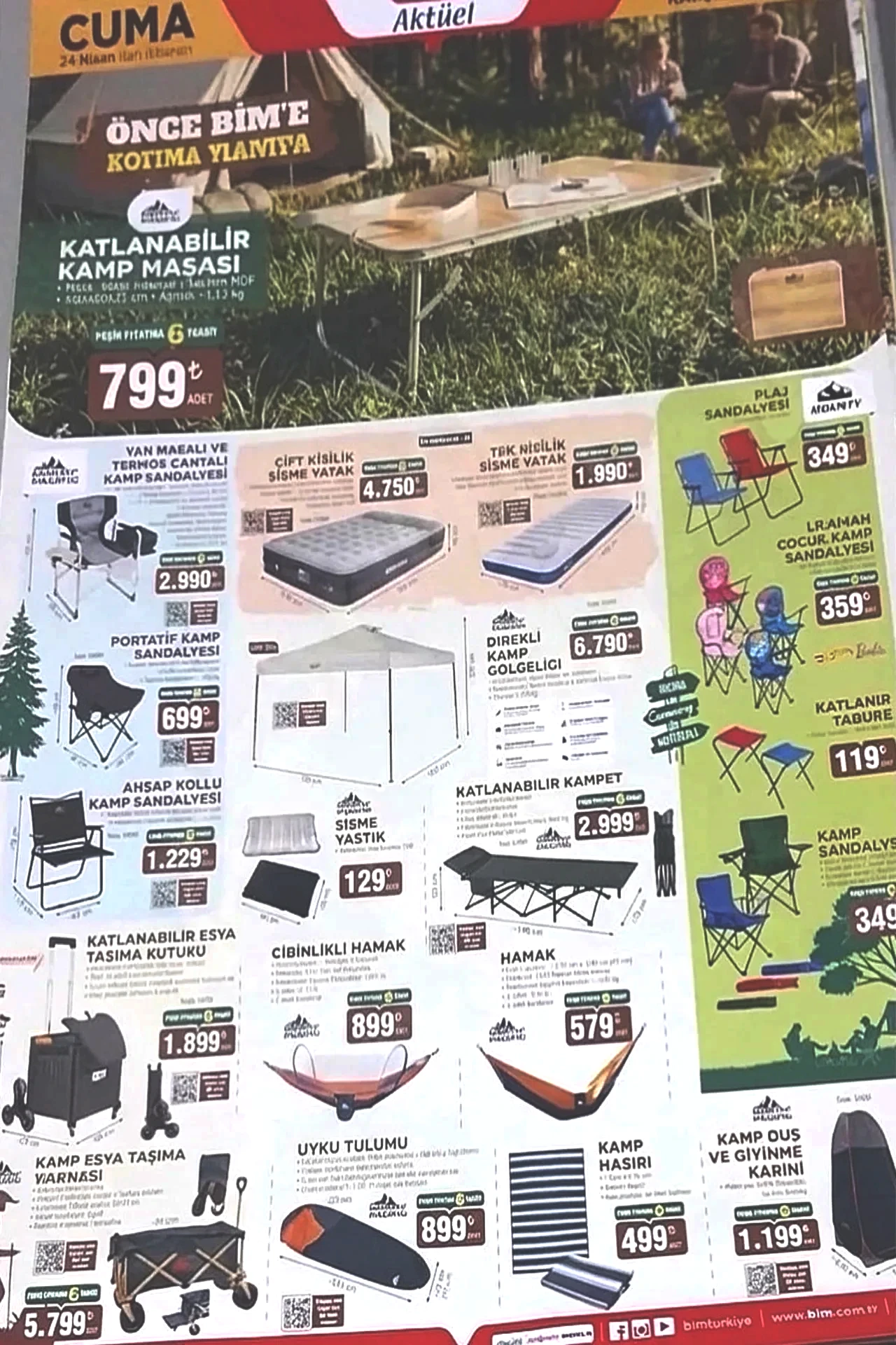 BİM 17-24 Nisan aktüel ürünler kataloğu 2026! Klima çeşitleri, çadır, kamp malzemeleri, termos, tencere geliyor