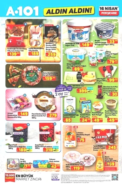 BUGÜN RAFLARDA SATIŞTA A101 AKTÜEL KATALOG: 16 Nisan Perşembe A101 Hangi ürünler indirimde A101 Afiş | Elektrikli düdüklü tencere, Akıllı mutfak robotu, Yüksek basınçlı yıkama makinesi, Piyano...