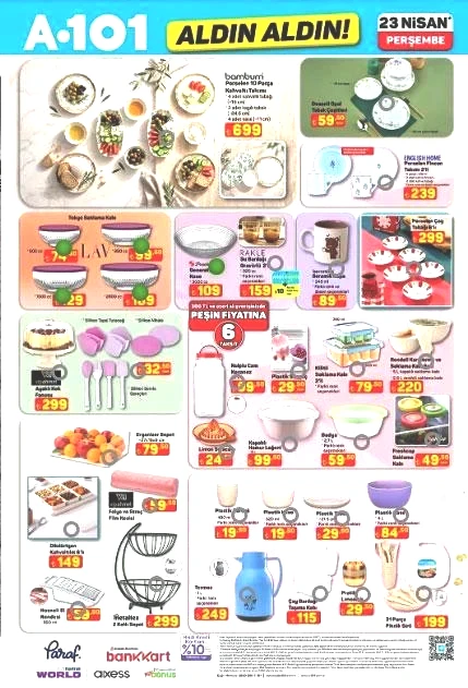 A101 YENİ KATALOG 23 NİSAN ALDIN ALDIN İNDİRİMLERİ A101 YENİ KATALOG ÜRÜNLERİ YAYINLANDI: Cam silme robotu, Gözleme sacı, Bisiklet, Trambolin, Sinek öldürücü, Oyuncu koltuğu...