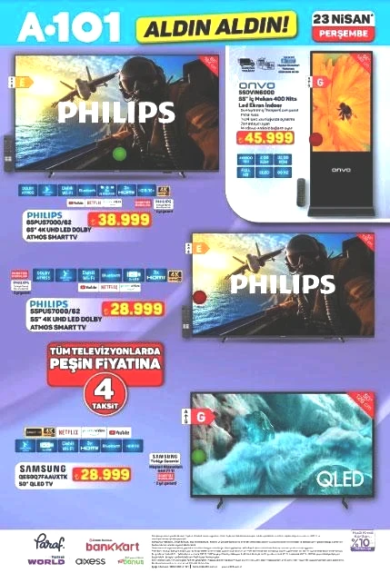 A101 AKTÜEL KATALOG 23 NİSAN 2026 PERŞEMBE
