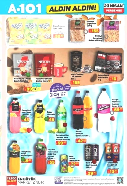 A101 YENİ KATALOG 23 NİSAN ALDIN ALDIN İNDİRİMLERİ A101 YENİ KATALOG ÜRÜNLERİ YAYINLANDI: Cam silme robotu, Gözleme sacı, Bisiklet, Trambolin, Sinek öldürücü, Oyuncu koltuğu...