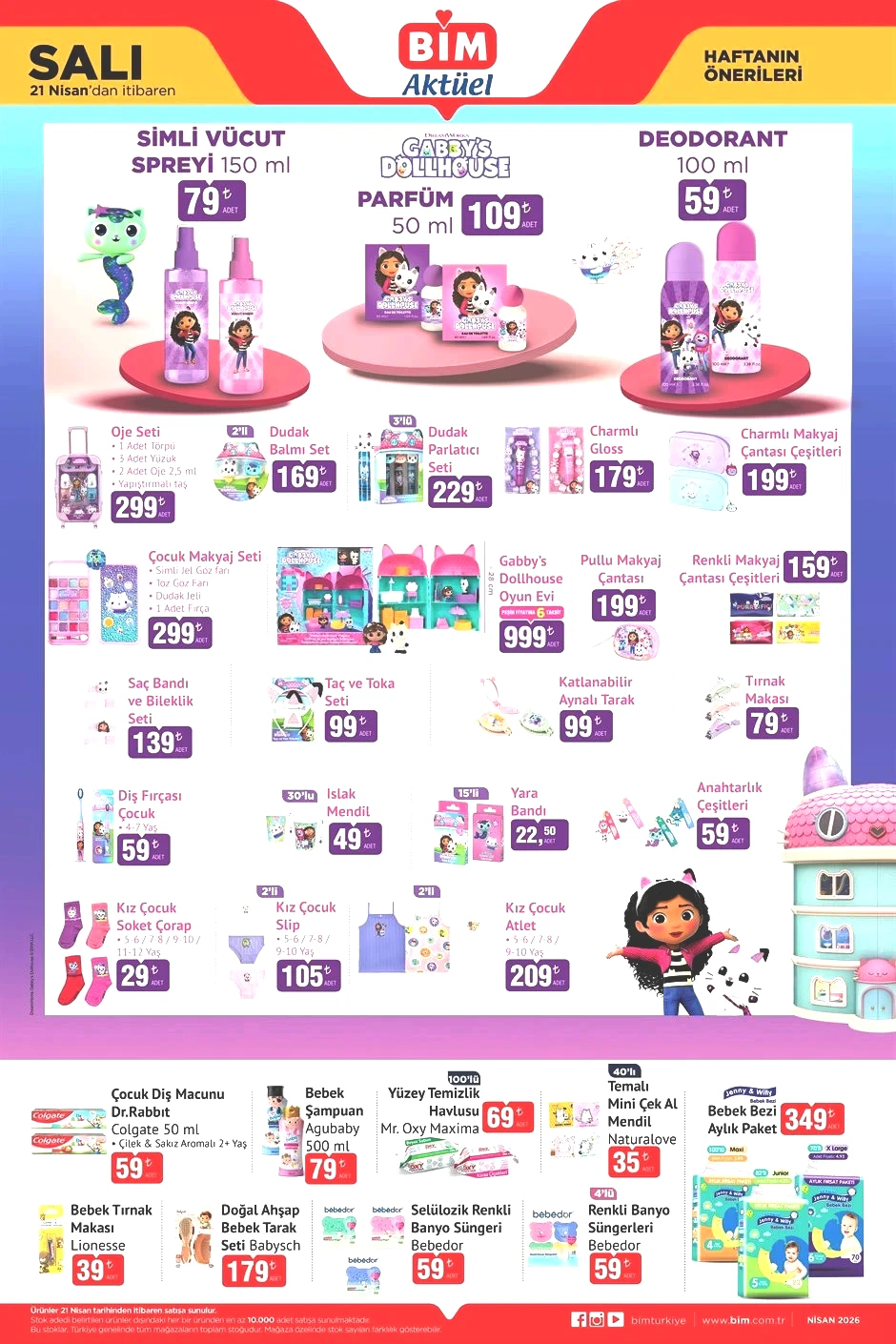 YENİ KATALOG BİM AKTÜEL 21-22-24 NİSAN 2026 BROŞÜRÜ- İNDİRİMLİ ÜRÜNLER KATALOĞU || Bimde gelecek hafta neler var Bim afişi Şişme Çadır, Makaralı Çadır Aydınlatma Getiriyor