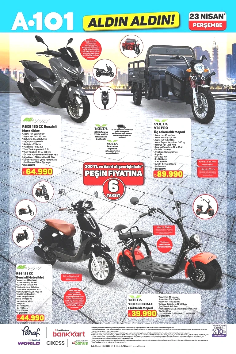 A101 Aldın Aldın Fırsat Kataloğunu Yayınlandı: İşte A101 Aldın Aldın 23 Nisan 2026 İndirim Kataloğu resim: 3