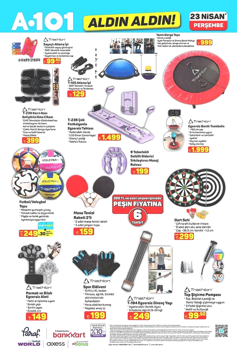A101 Aldın Aldın Fırsat Kataloğunu Yayınlandı: İşte A101 Aldın Aldın 23 Nisan 2026 İndirim Kataloğu resim: 6
